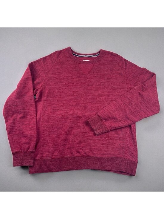 Champion Other - CHAMPION Crewneck Sweater Size 2XL Mens Patch Logo Pullover Heather Red Vintage